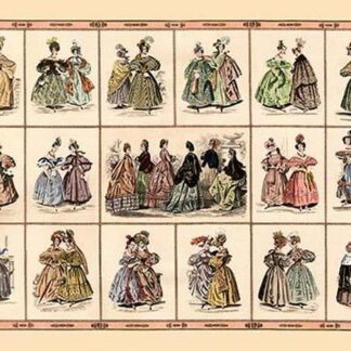 Italian Fashion of 1833 - Composite #2