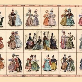 Italian Fashion of 1833 - Composite