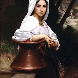Italian Girl Drawing Water by William Bouguereau