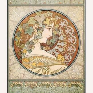Ivy by Alphonse Mucha