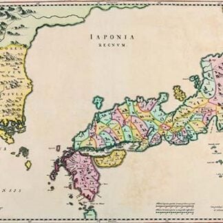 Japan & Korea by Joan Blaeu