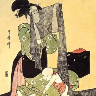 Japanese Mother and Child by Kitagawa Utamaro
