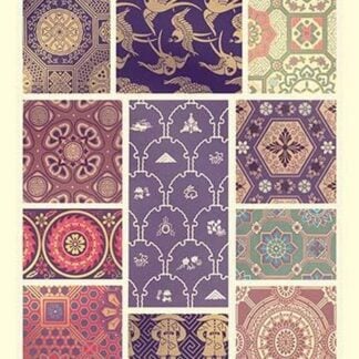 Japanese Patterns by Auguste Racinet