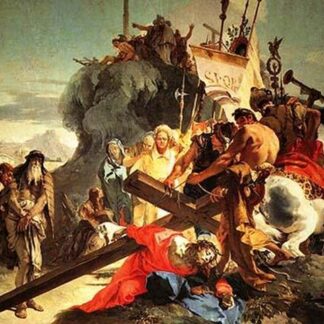 Jesus Carrying the Cross by Giovanni Battista Tiepolo