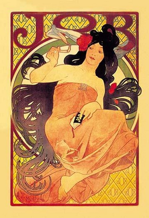 Job by Alphonse Mucha
