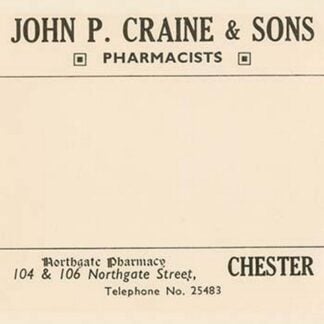 John P. Craine & Sons Pharmacists