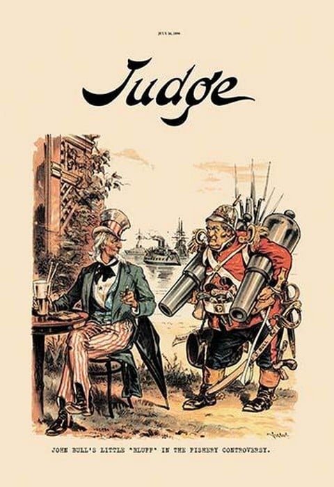 Judge: John Bull's Little 'Bluff' in the Fishery Controversy