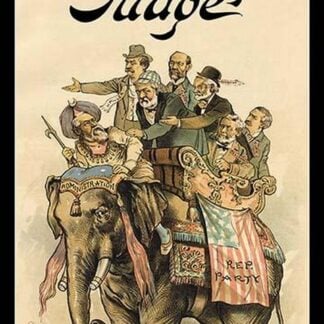 Judge Magazine: His Own Boss by Bernhard Gillam