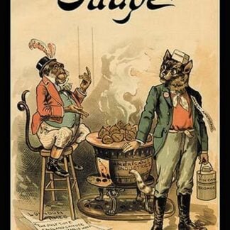 Judge Magazine: No Cat's Paw by Bernhard Gillam