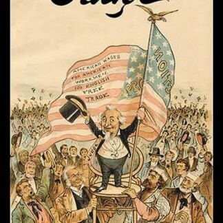 Judge Magazine: The Stars and Stripes are Good Enough for U.S. by Bernhard Gillam