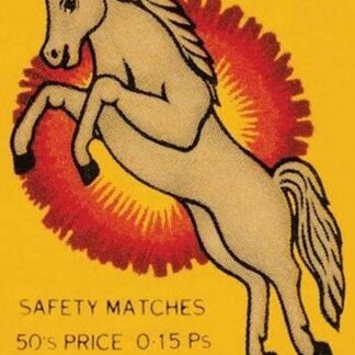 Jumping Horse Safety Matches