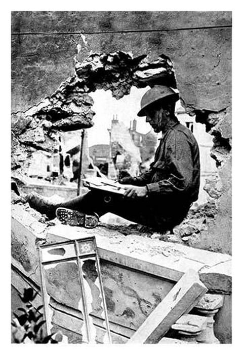 Just Before the Battle