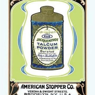 K&B Jacqueminot Talcum Powder