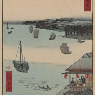 Kanagawa by Utagawa Hiroshige #2