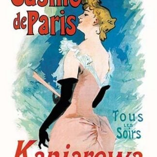 Kanjarowa: Casino de Paris by Jules Cheret