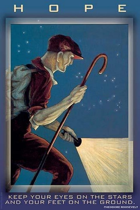 Keep Your Eyes on the Stars and the Your Feet on the Ground by Wilbur Pierce