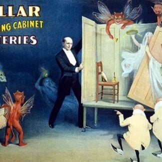 Kellar and his perplexing cabinet mysteries by Strobridge Litho.