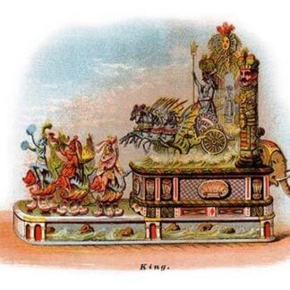 King - Mardi Gras Parade Float Design