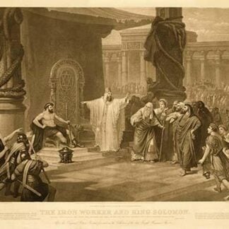 King Solomon & The Iron Workers by Sartain