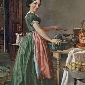 Kiss me & You'll Kiss the Lasses by Lilly Martin Spencer