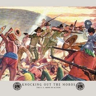 Knocking Out the Moros by H. Charles McBarron Jr.