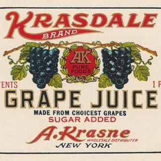 Kransdale Brand Grape Juice