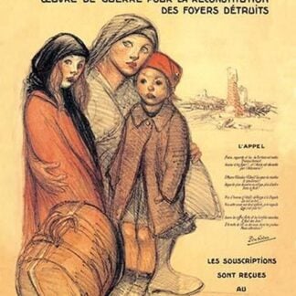 L' Aisne Devastee by Theophile Alexandre Steinlen