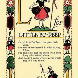 L for Little Bo-Peep by Tony Sarg