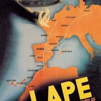 LAPE - Spanish Postal Airlines European Routes