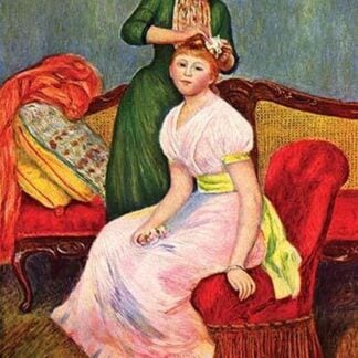 La Coiffure by Pierre-Auguste Renoir