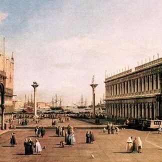 La Piazza by Canaletto