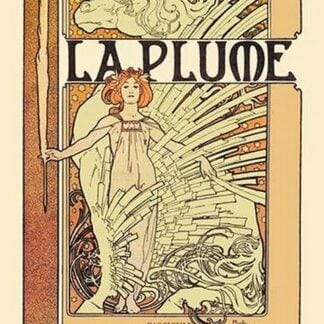 La Plume by Alphonse Mucha