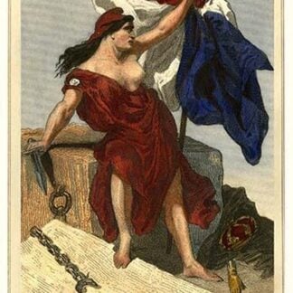 Lady Liberty & The Tricolor by L. Massard