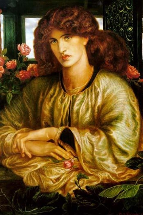 Lady of the Window; La donna Della Finestra by Dante Gabriel Rossetti