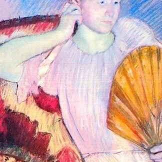 Lady with a Fan by Mary Cassatt
