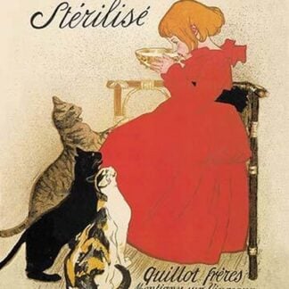 Lait pur de la Vingeanne Sterilise by Theophile Alexandre Steinlen