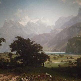 Lake Lucerne by Albert Bierstadt
