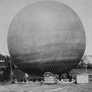 Lambert's Balloon getting ready to take off