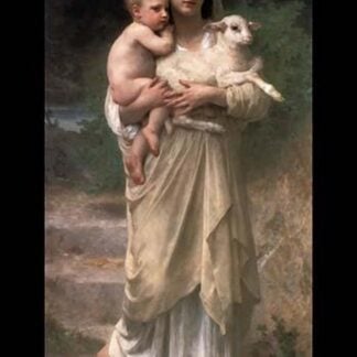 Lambs by William Bouguereau