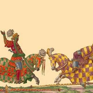 Lances at the thrust between Knights by Hector Mair Paulus 1