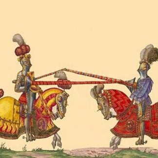 Lances at the thrust between Knights by Hector Mair Paulus #8