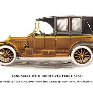 Landaulet w/ Hood Over Front Seat