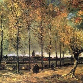 Lane with Poplars by Vincent van Gogh