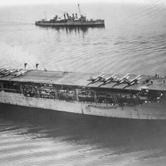 Langley Aircraft Carrier at Sea
