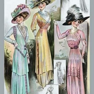 Le Bon Ton: A Trio in Pastels and Hats