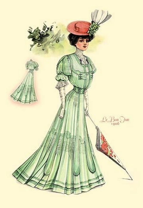 Le Bon Ton: Green for Springtime