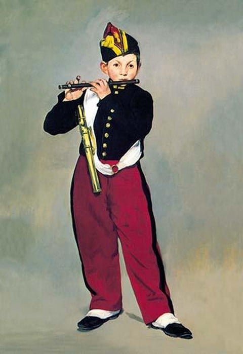 Le Fifre (The Fife Player) by Edouard Manet