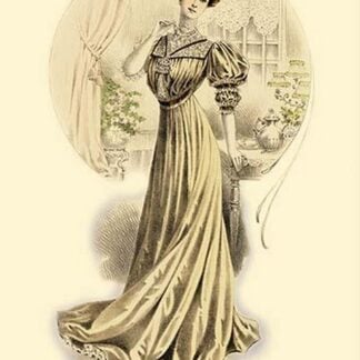 Le Grandes Modes de Paris: Golden Gown