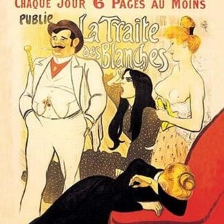 Le Journal: La Traite des Blanches by Theophile Alexandre Steinlen