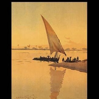 Le Nil au Soleil Levant (Sunrise on the Nile) by Dolly Rudeman